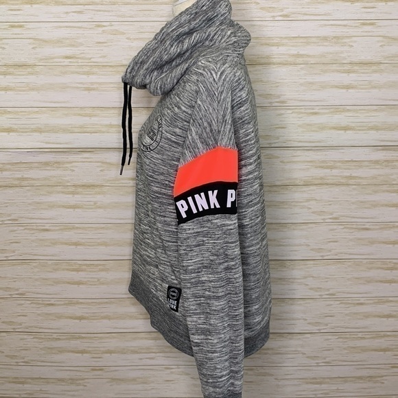 PINK Funnel Neck Sweatshirt - Picture 4 of 6